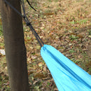 Portable Lightweight Convenient To Carry Hammock FOR Camping Hiking Travelling Picnic Backyards Sky Blue 106 x 55 inch