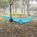 Portable Lightweight Convenient To Carry Hammock FOR Camping Hiking Travelling Picnic Backyards Sky Blue 106 x 55 inch