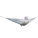 Portable Lightweight Convenient To Carry Hammock FOR Camping Hiking Travelling Picnic Backyards Gray 106 x 55 inch
