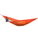 Portable Lightweight Convenient To Carry Hammock FOR Camping Hiking Travelling Picnic Backyards Orange 106 x 55 inch