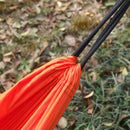 Portable Lightweight Convenient To Carry Hammock FOR Camping Hiking Travelling Picnic Backyards Orange 106 x 55 inch