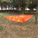 Portable Lightweight Convenient To Carry Hammock FOR Camping Hiking Travelling Picnic Backyards Orange 106 x 55 inch
