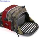 Army Green Portable Fly Fishing Fanny Waist Pack Tackle Gear Sling Bag Case