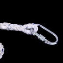 13MM Arborist Rock Tree Climbing Fall Arrest Harness Lanyard Rope Carabiner