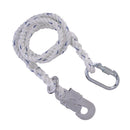 13MM Arborist Rock Tree Climbing Fall Arrest Harness Lanyard Rope Carabiner