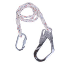1.5M Positioning Lanyard & Carabiner Hook for Scaffold Climbing Safety Equip