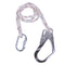 1.5M Positioning Lanyard & Carabiner Hook for Scaffold Climbing Safety Equip