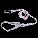 1.5M Positioning Lanyard & Carabiner Hook for Scaffold Climbing Safety Equip