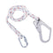 1.5M Positioning Lanyard & Carabiner Hook for Scaffold Climbing Safety Equip