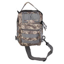 Outdoor Hiking Camping Shoulder Carry Backpack Camping Hiking Bag Pocket Charms Adjustable Shoulder Strap Bag - ACU Camo