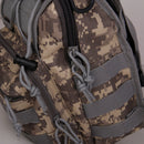 Outdoor Hiking Camping Shoulder Carry Backpack Camping Hiking Bag Pocket Charms Adjustable Shoulder Strap Bag - ACU Camo