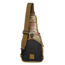 Outdoor Hiking Camping Shoulder Carry Backpack Camping Hiking Bag Pocket Charms Adjustable Shoulder Strap Bag - CP Camo