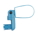 Plastic Adjustable Rear View Bike Bicycle Handlebar Mirror Blue 7.6 x 5.3cm