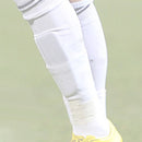 1 Set of Soft Comfortable Shin Guards Soccer Protective Football Pads Leg Basketball Training Equipment Red