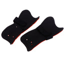 1 Set of Soft Comfortable Shin Guards Soccer Protective Football Pads Leg Basketball Training Equipment Red