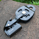Rock Climbing Drag Rise Device Ascender Prusik Pulley Gear For 8mm-12mm Rope
