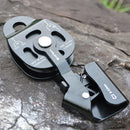 Rock Climbing Drag Rise Device Ascender Prusik Pulley Gear For 8mm-12mm Rope
