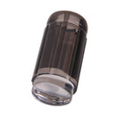 Plastic Transparent Nail Art Stamper Scraper Manicure Pedicure Supplies Cosmetic Tool DIY Black