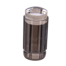 Plastic Transparent Nail Art Stamper Scraper Manicure Pedicure Supplies Cosmetic Tool DIY Black