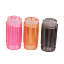 Plastic Transparent Nail Art Stamper Scraper Manicure Pedicure Supplies Cosmetic Tool DIY Black