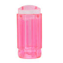 2.8cm Transparent Nail Art Stamper Scraper Manicure Print DIY Tools - Pink