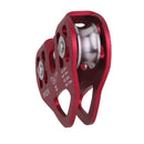 Double Sheaves Climbing Arborist Cable Trolley Pulley Rigging Rescue Equip