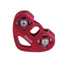 Double Sheaves Climbing Arborist Cable Trolley Pulley Rigging Rescue Equip