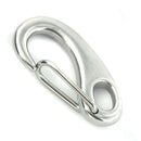 2pcs Stainless Steel Snap Clip Hiking Camping Climbing Spring Hook Buckle Carabiner