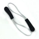 10pcs Zipper Pulls Cord Rope Ends Lock for Tents Clothes Bags Gray