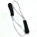 10pcs Zipper Pulls Cord Rope Ends Lock for Tents Clothes Bags Gray