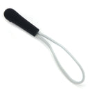 10pcs Zipper Pulls Cord Rope Ends Lock for Tents Clothes Bags Gray