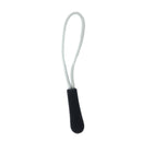 10pcs Zipper Pulls Cord Rope Ends Lock for Tents Clothes Bags Gray