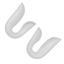 1 Pair Men's Gel Heel Cups Pads Silicone Insole Cushions Foot Care Feet Shoe Insert