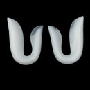 1 Pair Men's Gel Heel Cups Pads Silicone Insole Cushions Foot Care Feet Shoe Insert