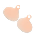 Footful Forefoot Metatarsal Ball Foot Gel Pads Cushions with Toe Loop - Nude