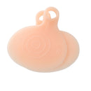 Footful Forefoot Metatarsal Ball Foot Gel Pads Cushions with Toe Loop - Nude