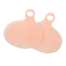 Footful Forefoot Metatarsal Ball Foot Gel Pads Cushions with Toe Loop - Nude
