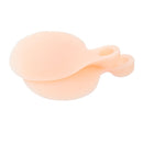 Footful Forefoot Metatarsal Ball Foot Gel Pads Cushions with Toe Loop - Nude