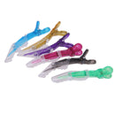 Plastic High Tension Anti Slip Steady Crocodile Sectioning Clips Hairdressing Salon Hair Styling Tools PACK 0F 6PCS