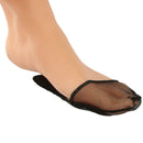 Pair Of Soft Comfortable Protective Sponge Lace High Heel Forefoot Pads Black