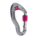 Outdoor Rock Tree Climbing Screwgate Locking Aluminum Rappel Carabiner 25KN
