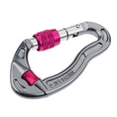 Outdoor Rock Tree Climbing Screwgate Locking Aluminum Rappel Carabiner 25KN