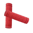 Skid-Proof Rubber Handlebar Grip Cover for MTB Fixie Bike Bicycle Red