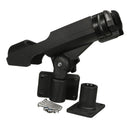 Adjustable Fishing Rod Holder Kayak Boat Canoe Swivel Side Flush Mount Accessory
