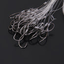 Sharpened Barbed String Fish Hooks Sea Fishing Tackle Hooks 15