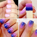 8pcs Gradient Nail Art Soft Sponges Polish Template Transfer for Color Fade Manicure Tips DIY