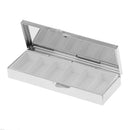 Portable Travel Metal Pill Box Medicine Organizer Capsule Container Case Storage 6 Compartment