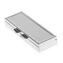 Portable Travel Metal Pill Box Medicine Organizer Capsule Container Case Storage 6 Compartment