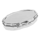Portable Travel Diamond Metal Pill Box Medicine Organizer Container Case Storage