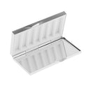 Portable Travel Metal Pill Box Medicine Organizer Capsule Container Case Storage 7 Compartment